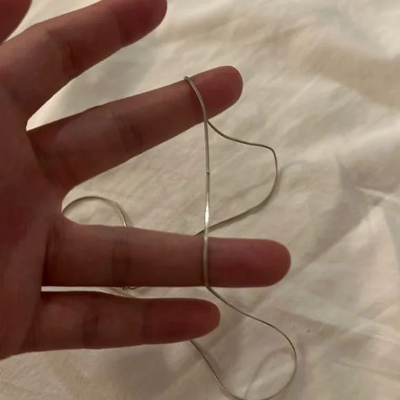 *🛒 FREE WITH PURCHASE* Pearl pendant silver chain necklace - Picture 11 of 15